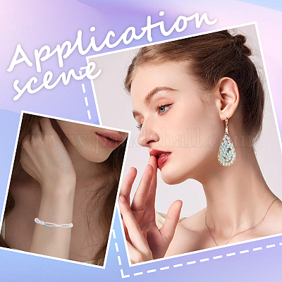 10 нить прозрачных стеклянных бусин градиентного цвета GLAA-SC0002-04E-1