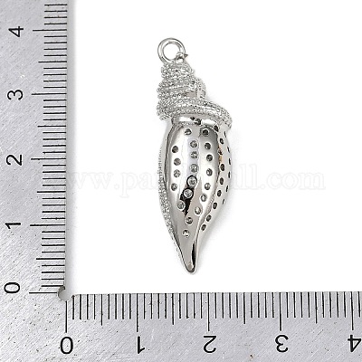 Латунные микро проложить кубического циркония подвески KK-A260-02P-1