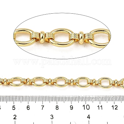 Латунные овальные звенья цепи CHC-C014-31G-1