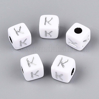 Непрозрачные акриловые бусины SACR-T035-03K-1