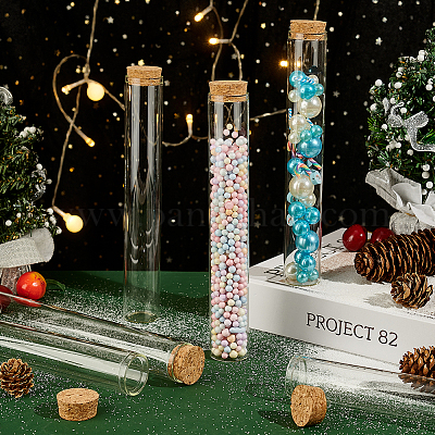 10 шт пустые стеклянные пробирки AJEW-BC0006-88B-1