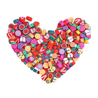 280шт 14 стилей ручной работы из полимерной глины CLAY-SZ0001-56-1