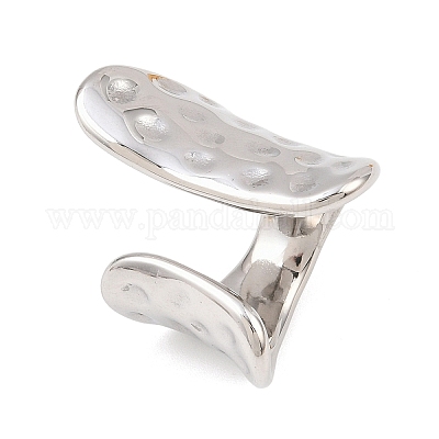 Открытые кольца манжеты из нержавеющей стали 304 RJEW-D336-02P-1