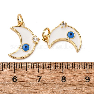 Латунные микро проложить кубического циркония подвески KK-D390-13G-1