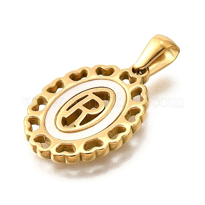 Подвески из нержавеющей стали 304 золотистого цвета STAS-K300-02G-R-1