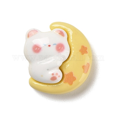 Непрозрачные кабошоны из смолы RESI-Z012-02D-1