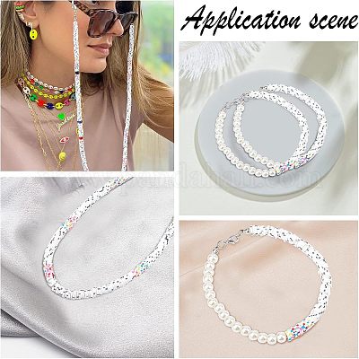 10 нить бусины из полимерной глины ручной работы. Аксессуары для самостоятельного изготовления браслетов и ожерелий CLAY-NB0001-40-1