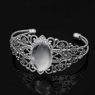 Латуни браслет делает DIY-X0216-1