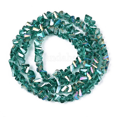 Гальванизируйте прозрачное стекло бисер нитей X-GLAA-N021-4mm-05-1