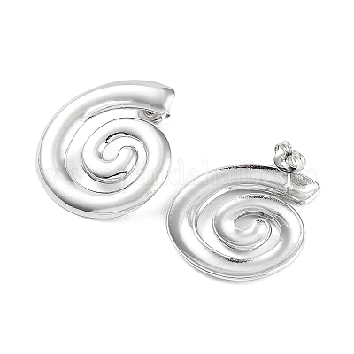 Серьги-гвоздики из нержавеющей стали 304 EJEW-P245-16P-1