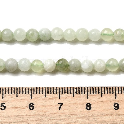 Новых природных нефрита нитей бисера G-K340-A01-4mm-1