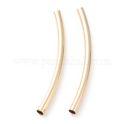 Бисера латунной трубки KK-Y003-89B-G-1