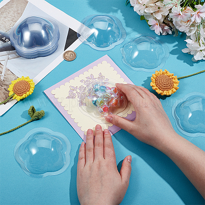 Прозрачная упаковочная коробка из ПВХ FIND-WH0473-017A-1