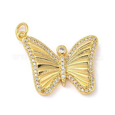 Стойки обшивки латунь микро проложить Циркон подвеску KK-A200-20G-1