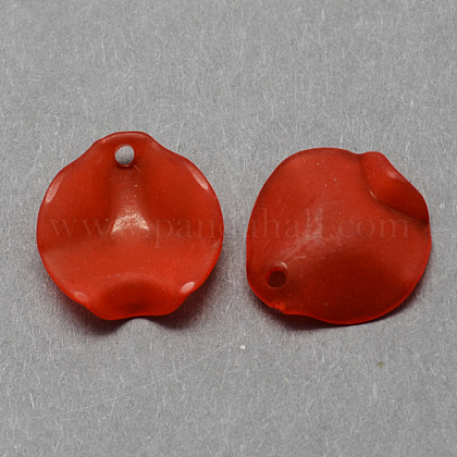 Transparent Acrylic Pendants X-FACR-R015-15x15mm-11-1