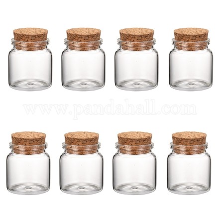 Botellas de vidrio frasco de vidrio grano contenedores AJEW-S074-03A-1