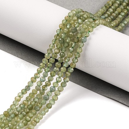 Естественный зеленый апатит бисер пряди G-F770-C03-02-1
