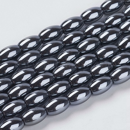 Non-Magnetic Synthetic Hematite Beads G-H1080-1-1