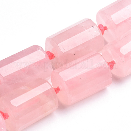 Fili di perline quarzo roso  naturale  G-S269-05-1