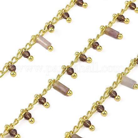 Цепи из латунных звеньев ручной работы CHC-L053-12G-01-1