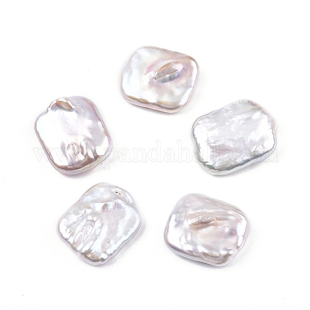Perlas de keshi barrocas naturales PEAR-N020-K04-1
