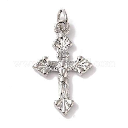 Подвески из латуни и кубического циркония KK-L216-054P-02-1