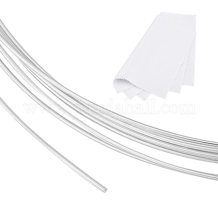 2м 925 серебряных полных жестких провода STER-PH0002-13B-1