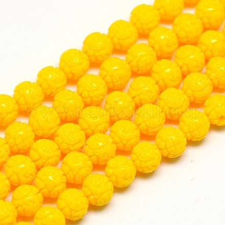 Synthetic Coral Beads Strands CORA-L002-C-09-1