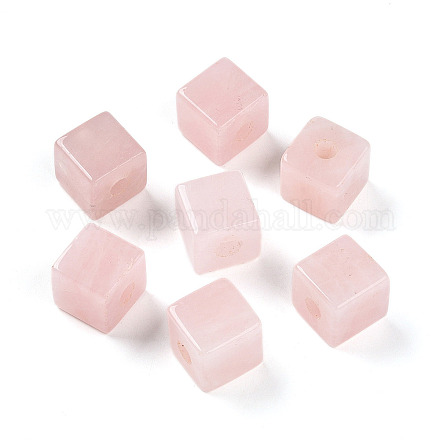 Природного розового кварца Европейский бисером G-N345-07A-10-1