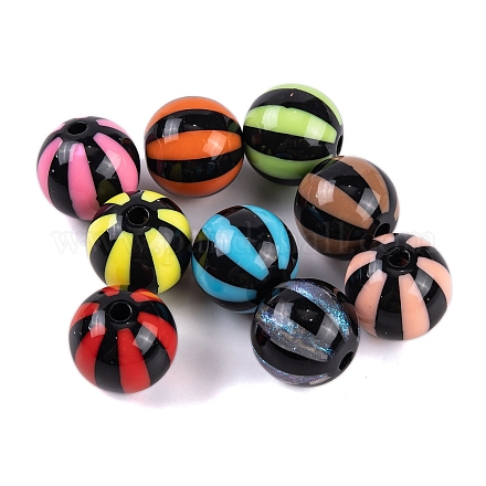 Печать акриловых бусин OACR-H120-04B-1