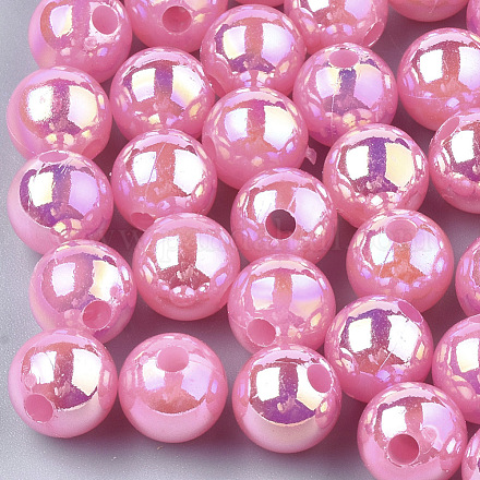 Perles en plastique OACR-S027-8mm-17-1