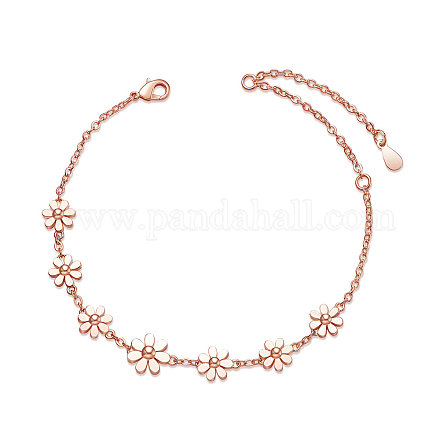 SHEGRACE Brass Link Bracelets JB538B-1