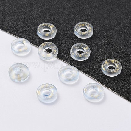 Abalorios de vidrio esmerilados GLAA-P049-B03-1