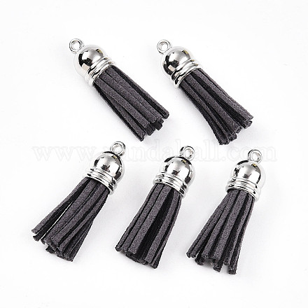 Искусственные замши кисточкой подвесные украшения FIND-T002-A32-1