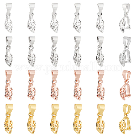 24 шт. 4-х цветные латунные скобы для ледоруба KK-PH0010-79-1