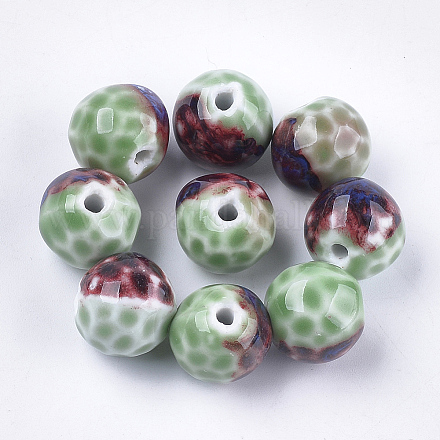 Handmade Porcelain Beads PORC-S498-22A-1