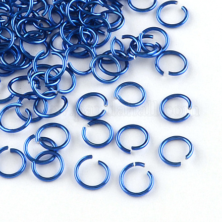 Aluminum Wire Open Jump Rings ALUM-R005-1.0x8-09-1