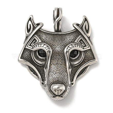 Подвески из хирургической нержавеющей стали 316 с микропаве из кубического циркония STAS-Z073-119AS-1