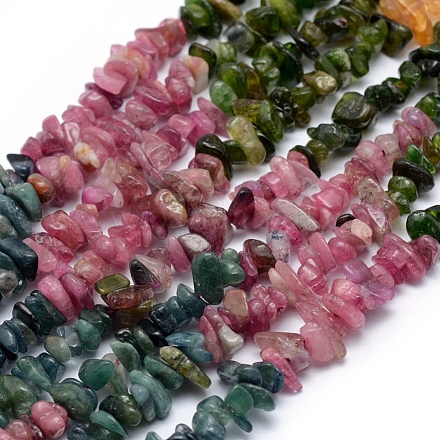 Natural Tourmaline Beads Strands X-G-P332-73A-1