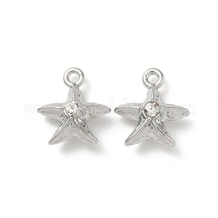 Подвески из сплава и страза FIND-L024-08P-1