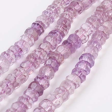 Chapelets de perles en améthyste naturelle G-F568-041-B-1