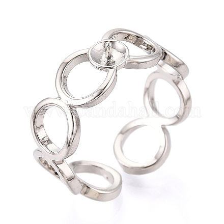 Кольцо латунный и эмалированный колышек для чашки кольца KK-N274-26P-1