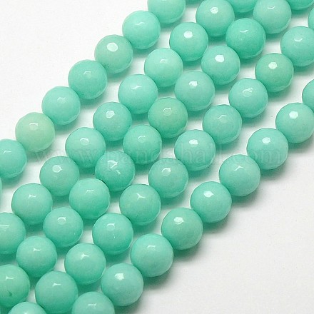 Chapelets de perles en jade de Malaisie naturelle X-G-M103-10mm-01-1