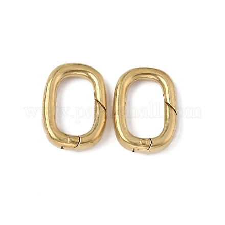 Латунные пружинные кольца&nbsp;KK-WH0062-61B-G-1