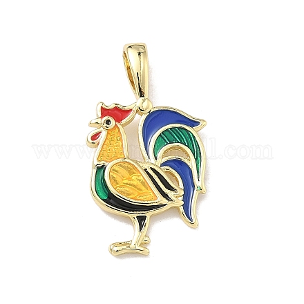 Латунь эмаль подвески KK-B170-09G-1