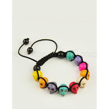 Bracelets à la mode pour halloween BJEW-JB00439-1
