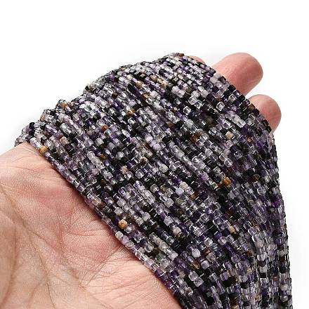 Фиолетовые фиолетовые бусины G-RM2025-32B-04-1