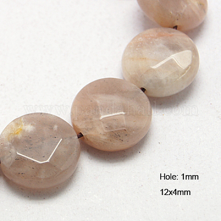 Natural Sunstone Beads Strands G-G220-12x4mm-16-1