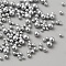 Glass Beads, No Hole Beads, Round, Silver, 1~3mm