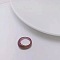 1Pc Acrylic Finger Rings, Old Rose, US Size 7 1/4(17.5mm)